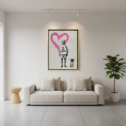 Be The Change - Canvas