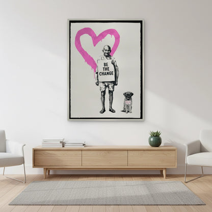 Be The Change - Canvas