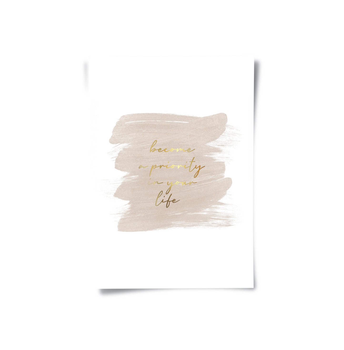 2Become a Priority - Poster