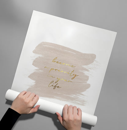 Become a Priority - Poster