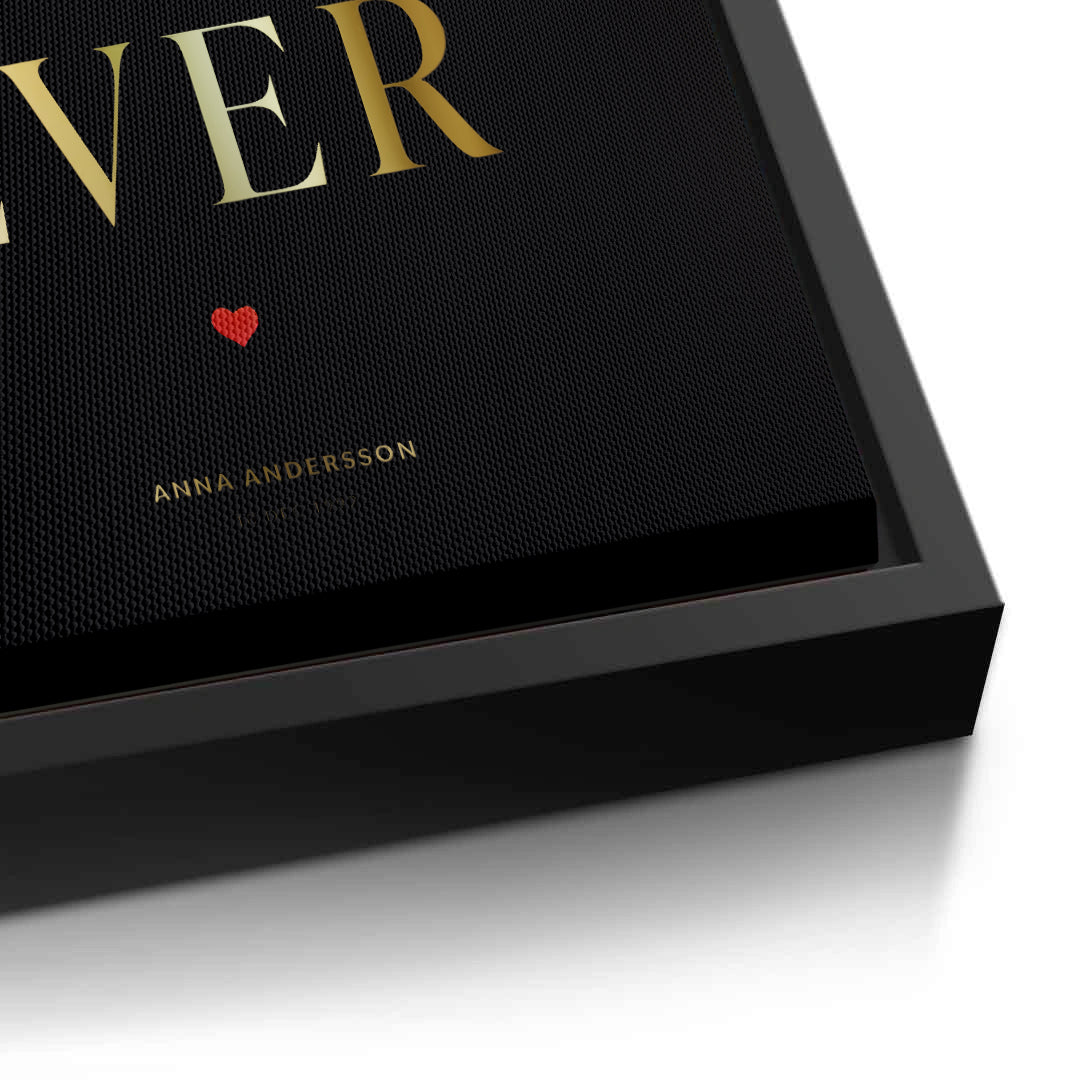 2Best Mom Ever - Canvas