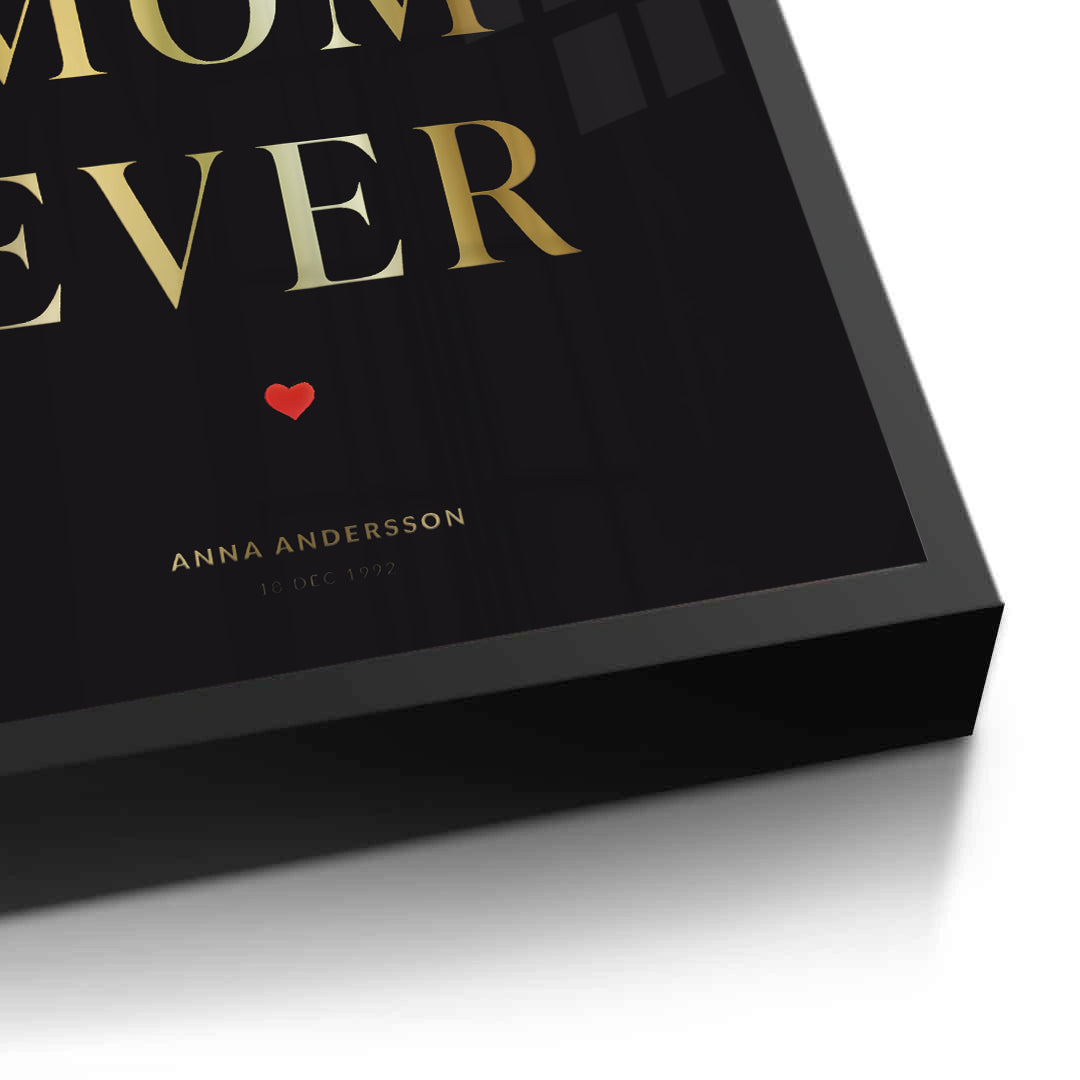 2Best Mom Ever - Fine Art