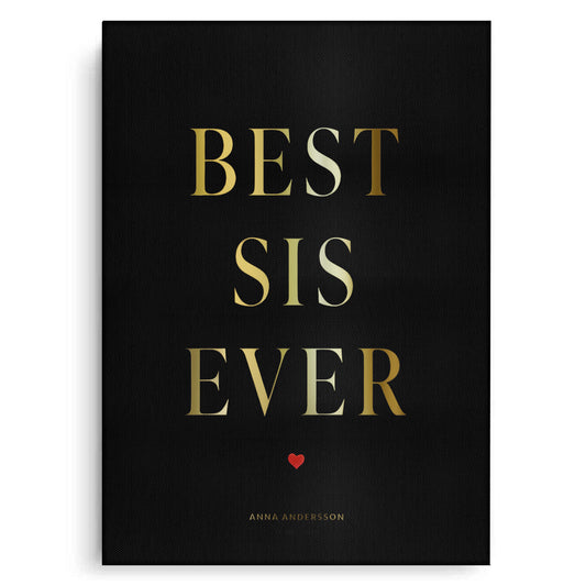Best Sis Ever - Canvas