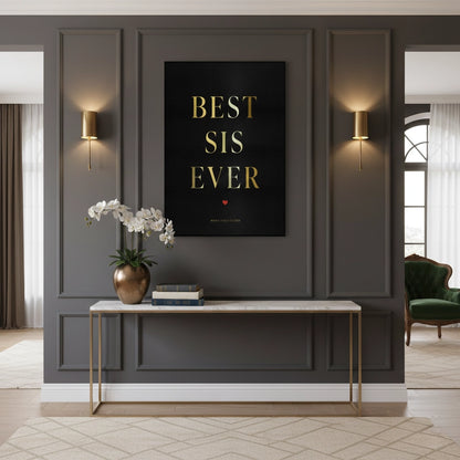 Best Sis Ever - Canvas