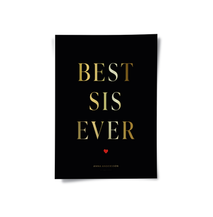 Best Sis Ever - Poster