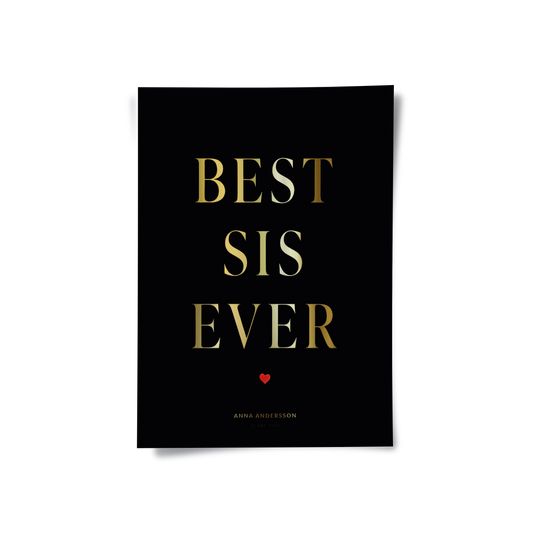 Best Sis Ever - Poster