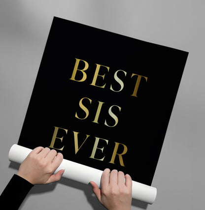 Best Sis Ever - Poster