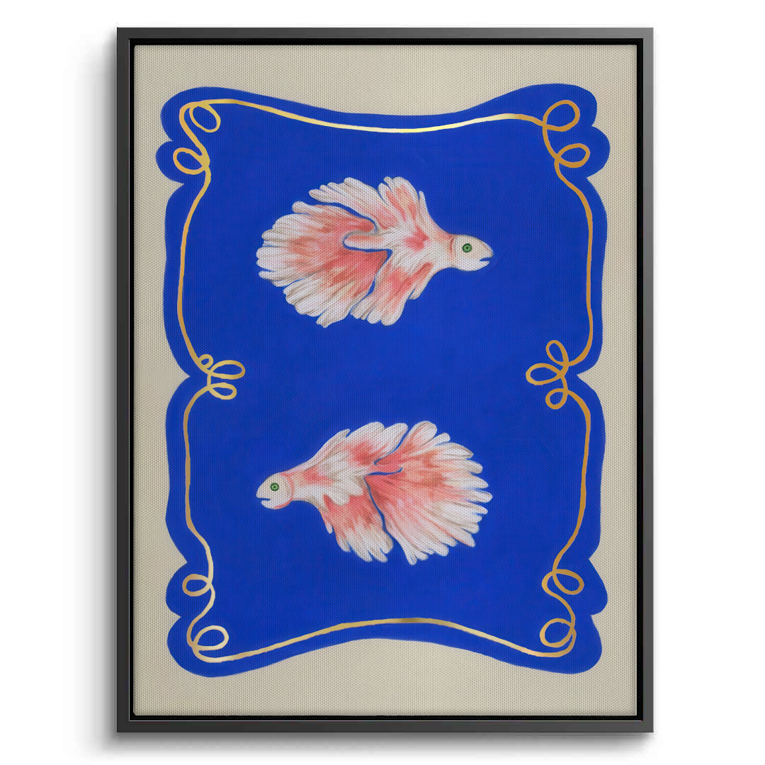 2Betta Fish - Canvas