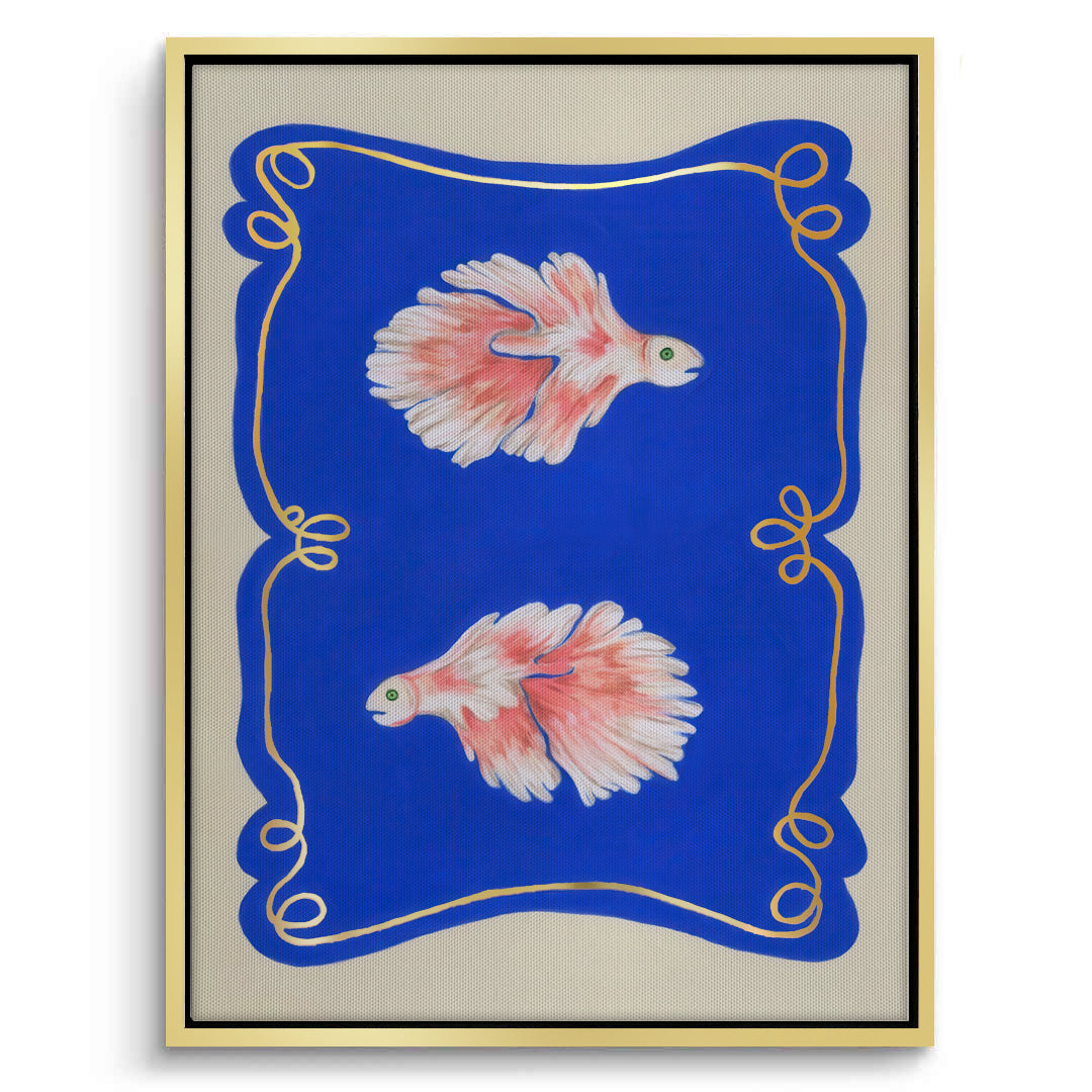 2Betta Fish - Canvas