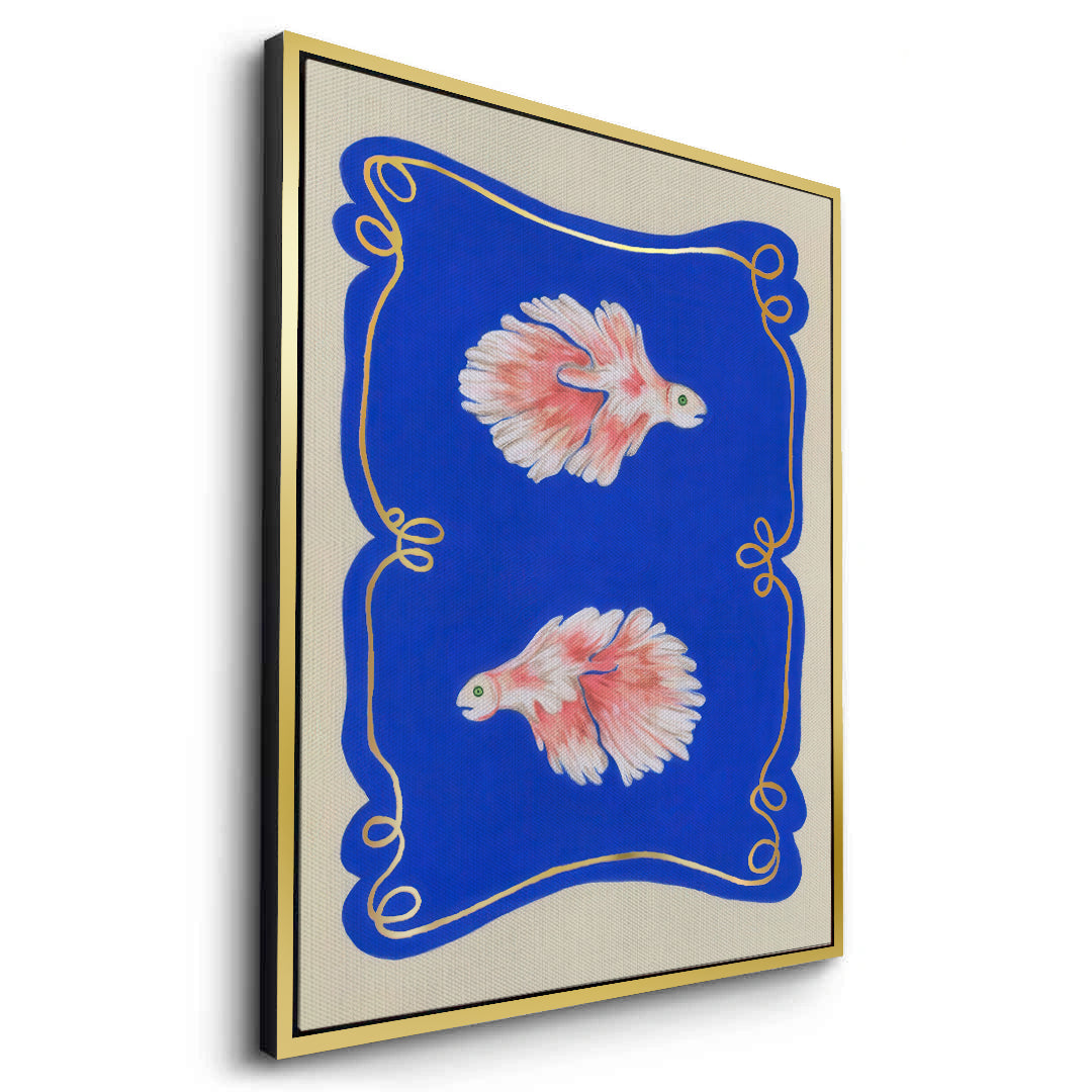2Betta Fish - Canvas