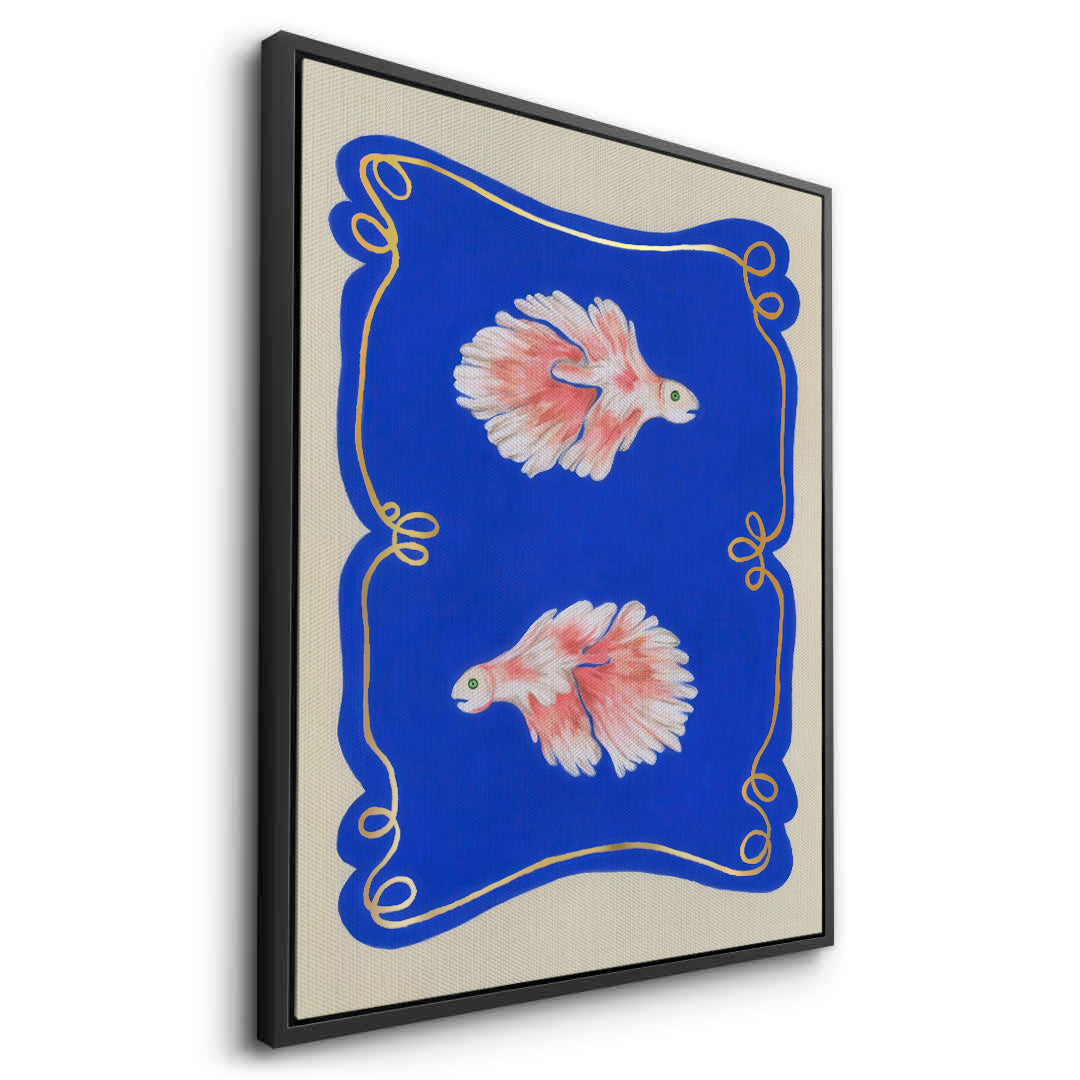 2Betta Fish - Canvas
