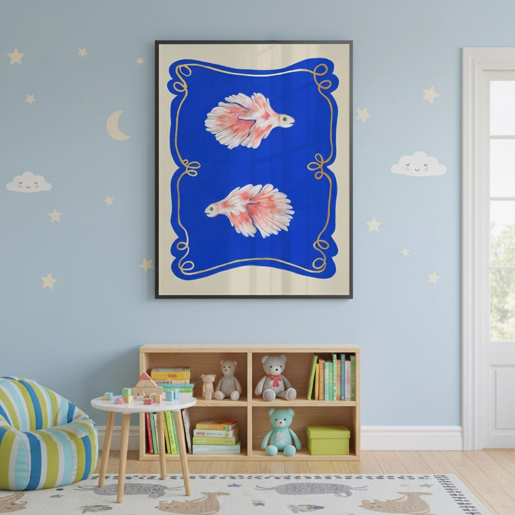 2Betta Fish - Fine Art