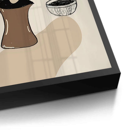 Between coffee and tea - Fine Art