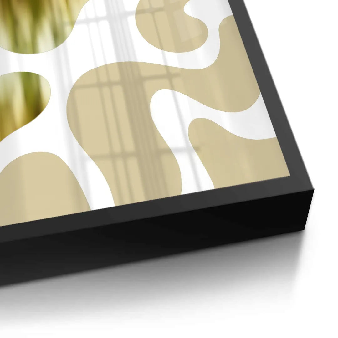 Biomorphic Gold - Fine Art - Jasmineart.ae