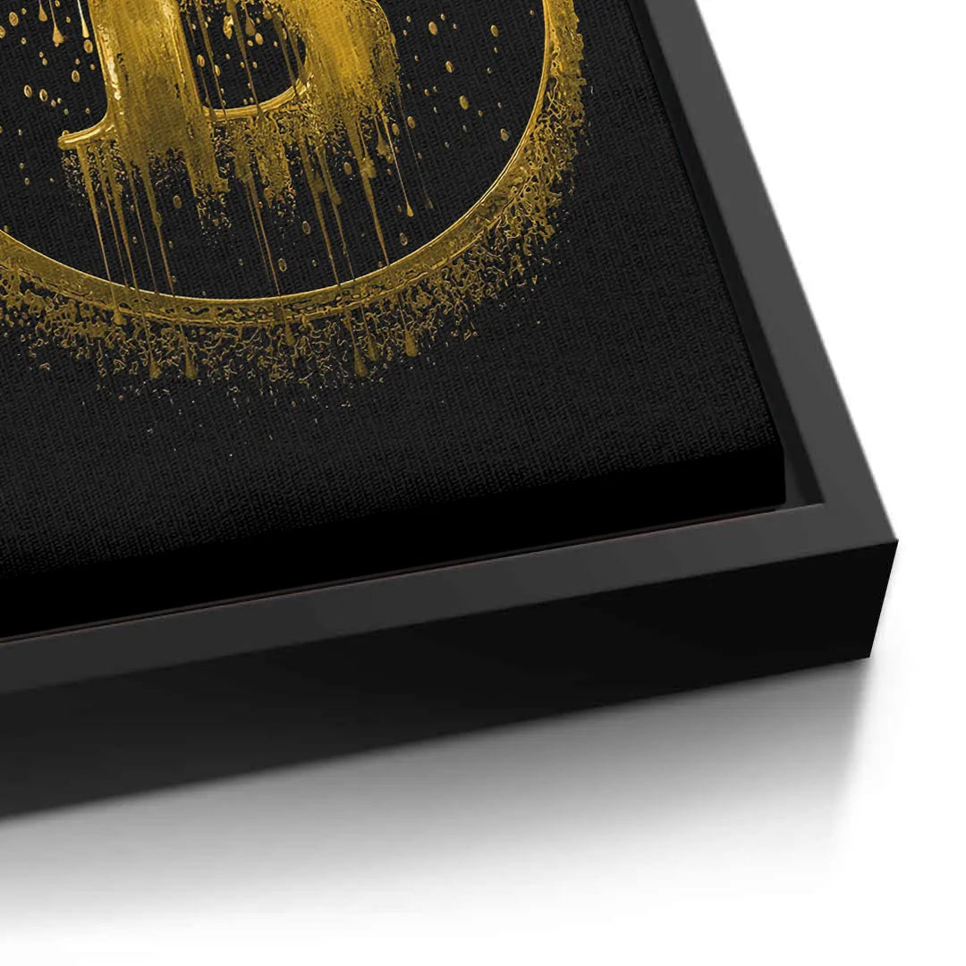 Bitcoin - Canvas - Jasmineart.ae