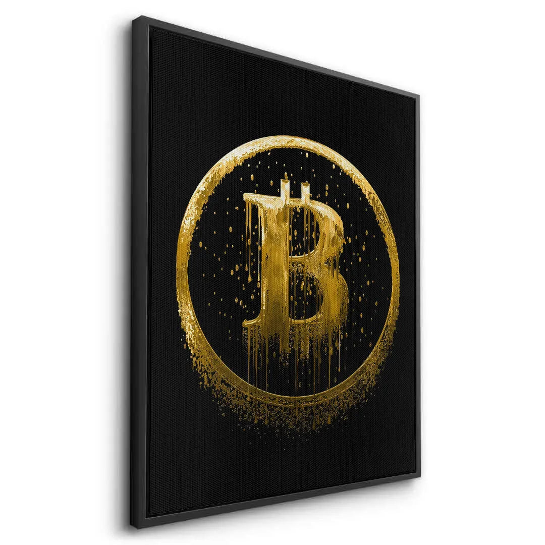 Bitcoin - Canvas - Jasmineart.ae
