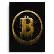Bitcoin - Canvas - Jasmineart.ae
