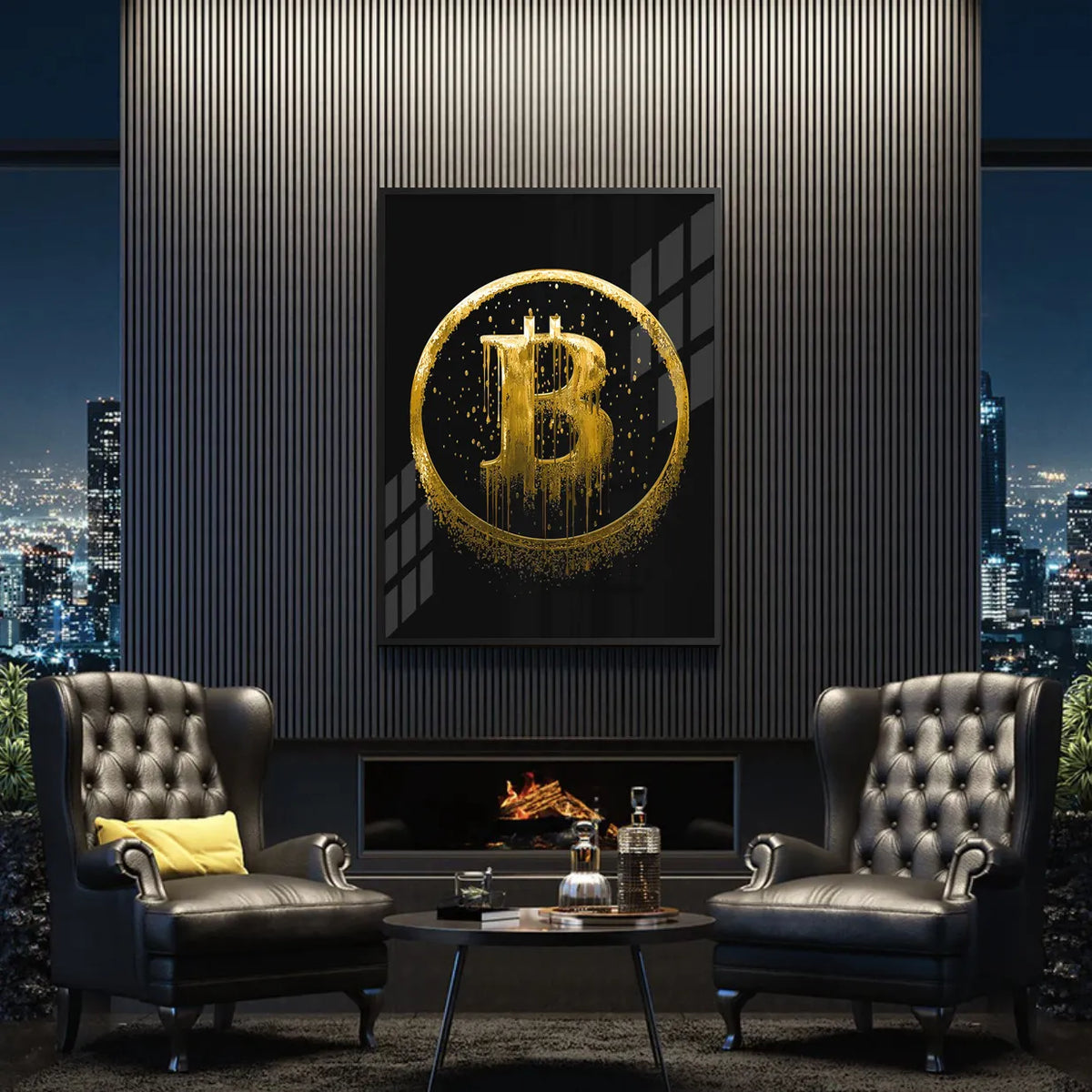 Bitcoin - Fine Art - Jasmineart.ae