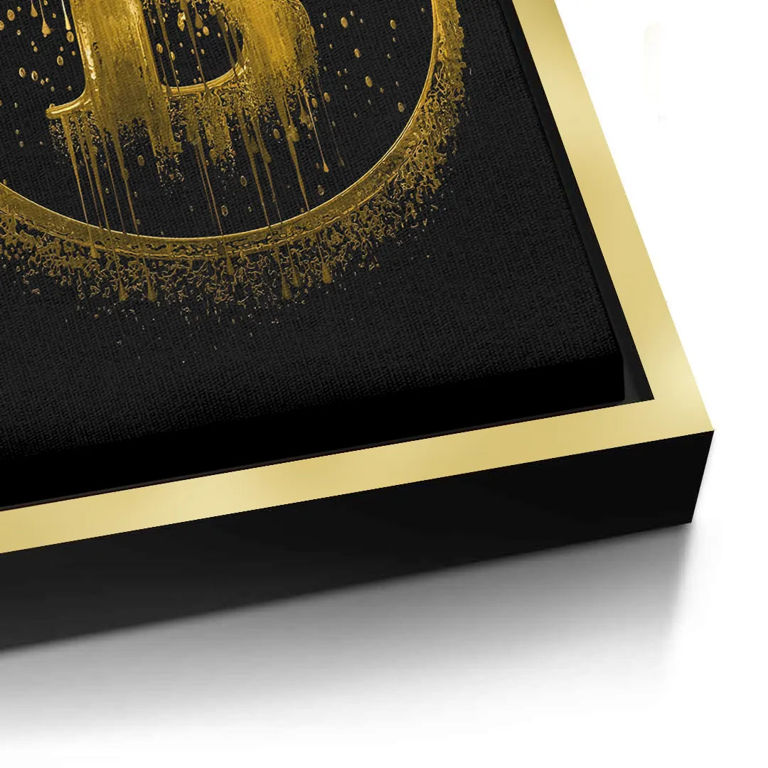 Bitcoin - Canvas - Jasmineart.ae