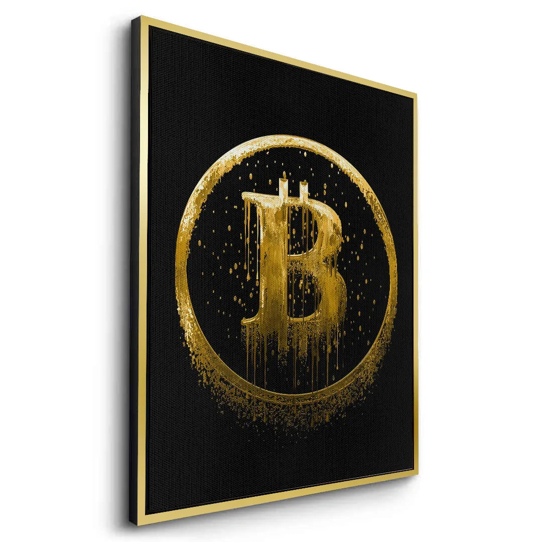 Bitcoin - Canvas - Jasmineart.ae