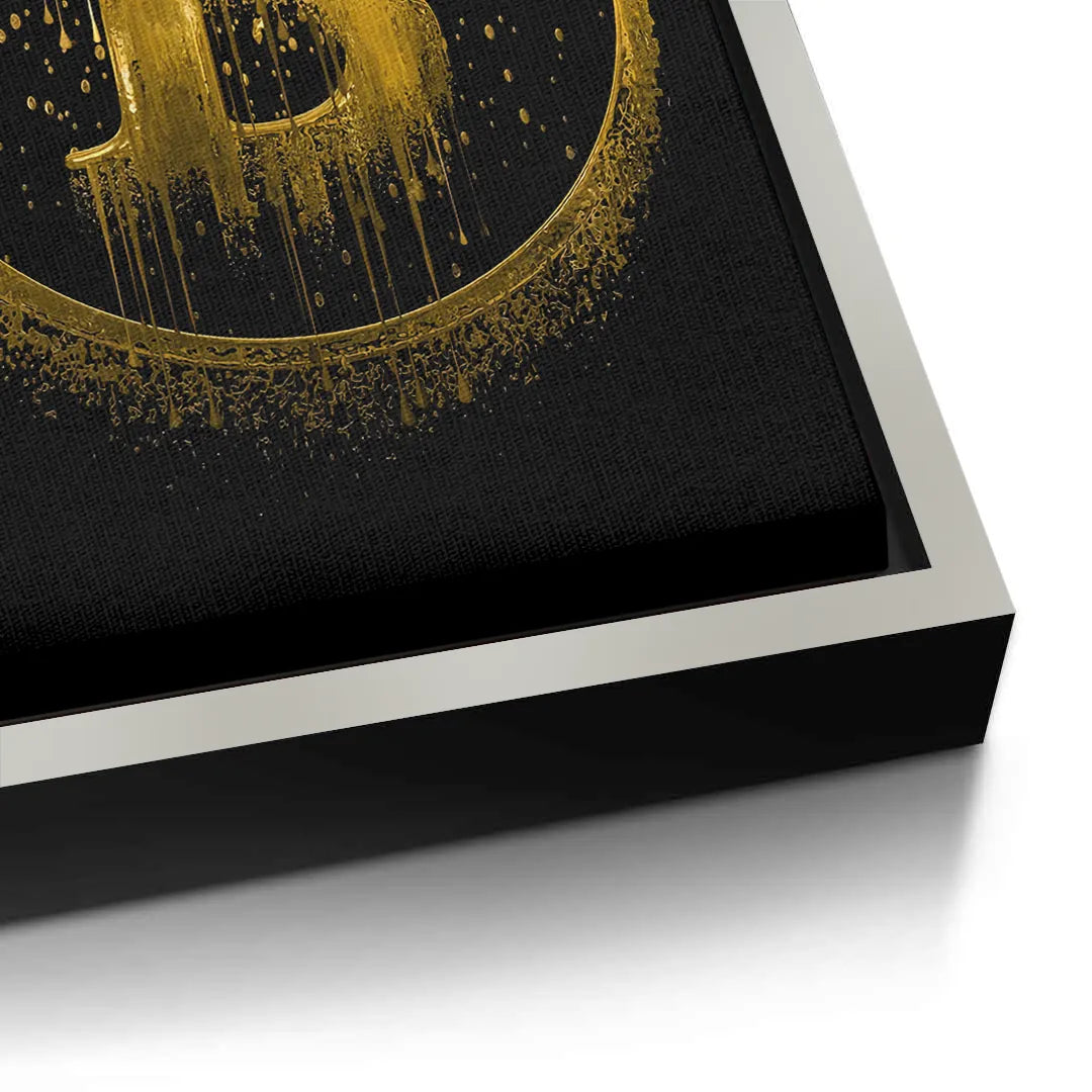Bitcoin - Canvas - Jasmineart.ae