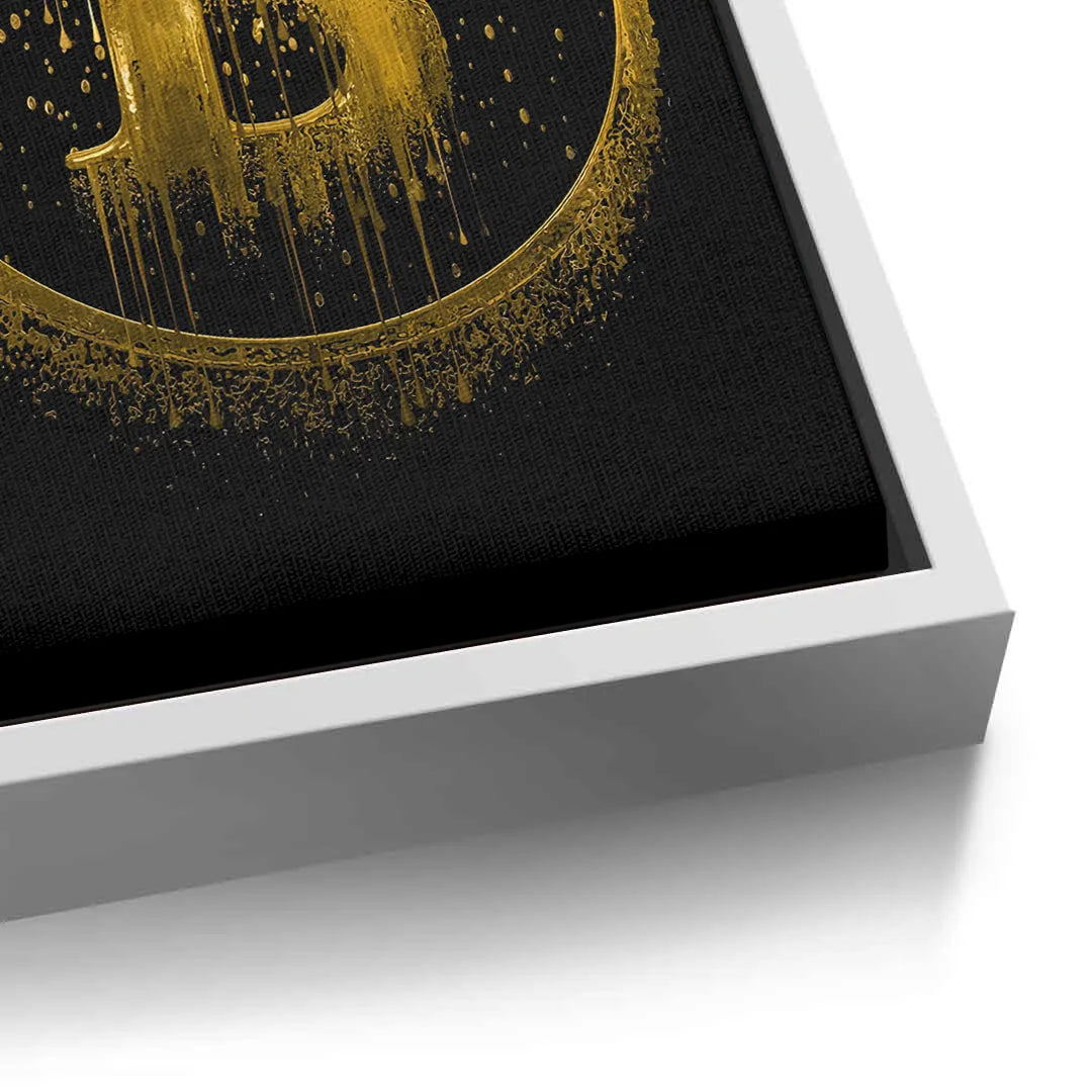 Bitcoin - Canvas - Jasmineart.ae