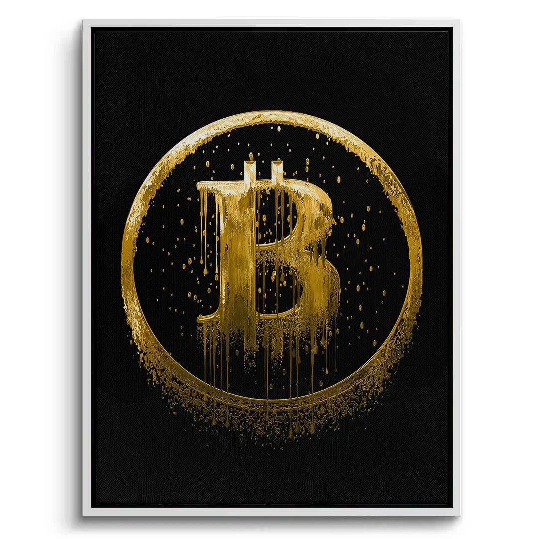 Bitcoin - Canvas - Jasmineart.ae