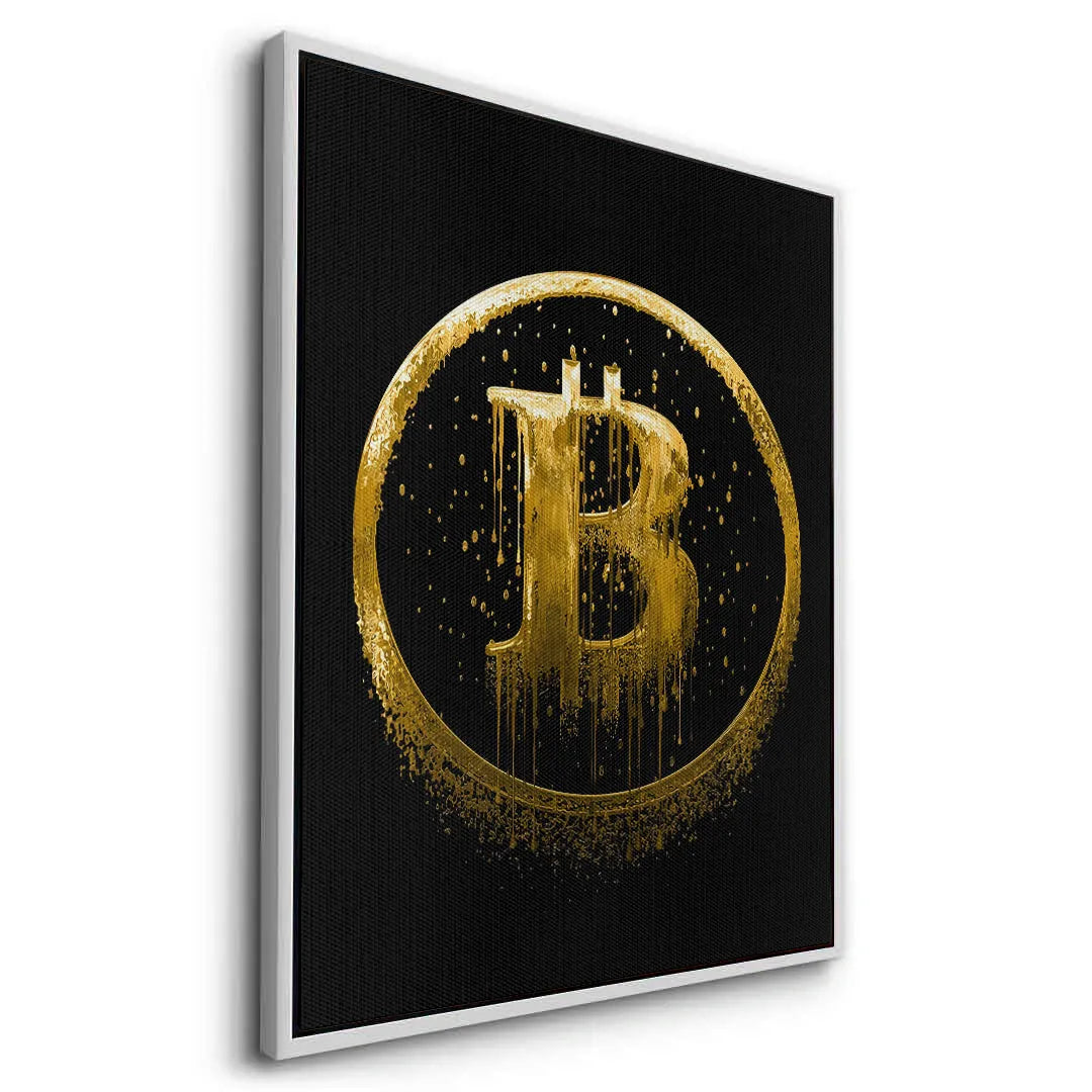 Bitcoin - Canvas - Jasmineart.ae