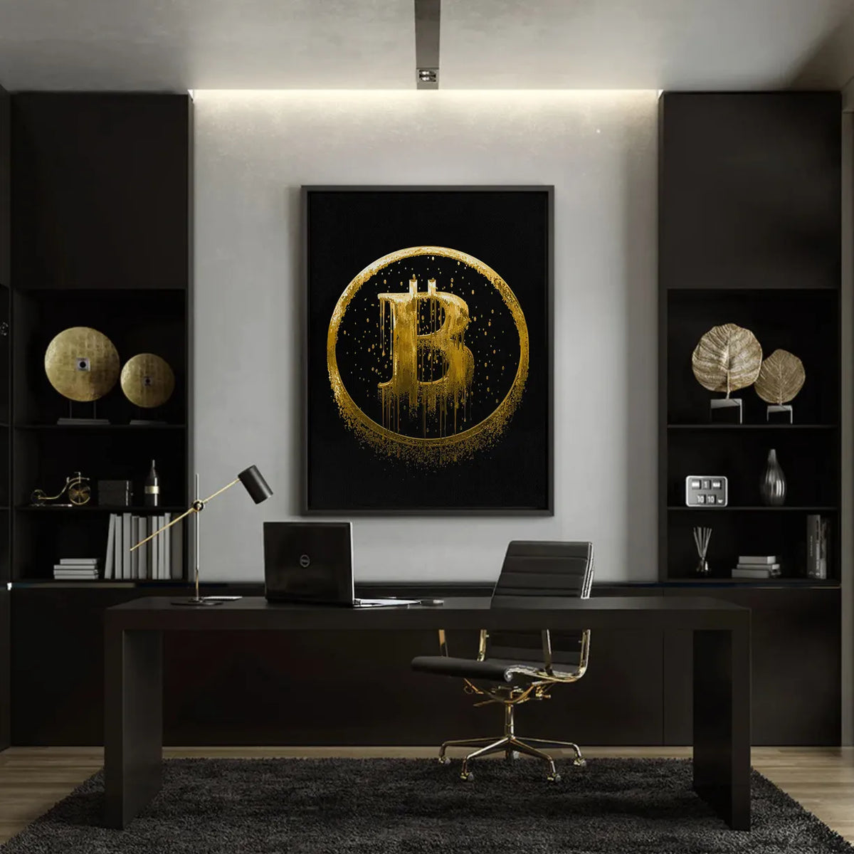 Bitcoin - Canvas - Jasmineart.ae