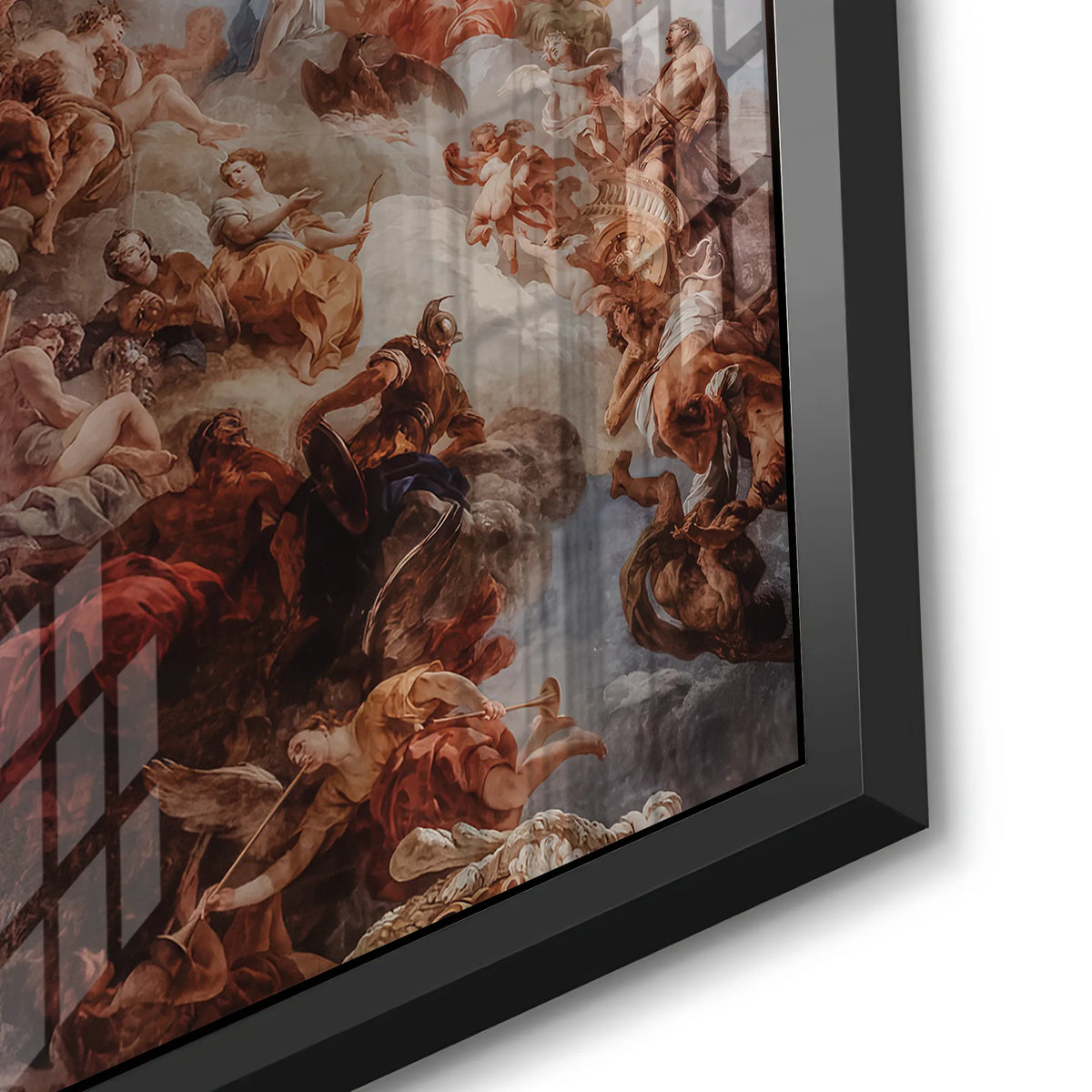 The Rococo Ceiling - Acrylic - Jasmineart.ae