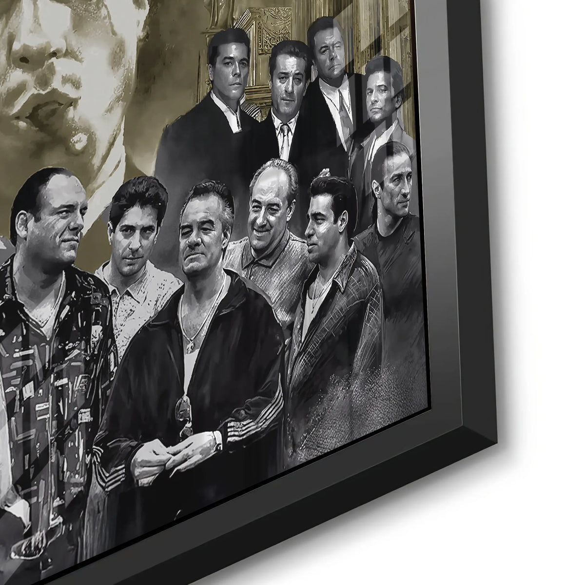 The Mafia Legends - Acrylic - Jasmineart.ae