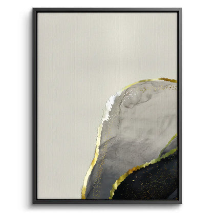 Golden Geode Set of 3 - Canvas