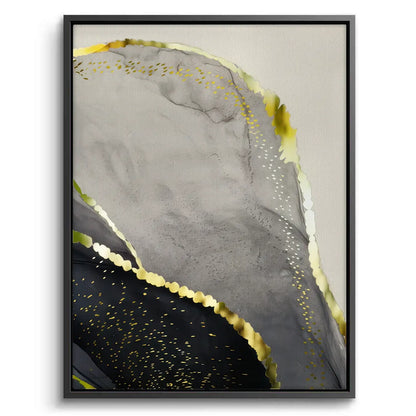 Golden Geode Set of 3 - Canvas