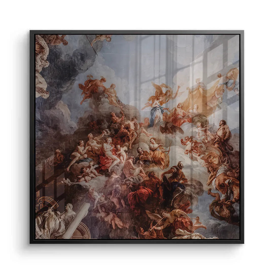 The Rococo Ceiling - Acrylic - Jasmineart.ae