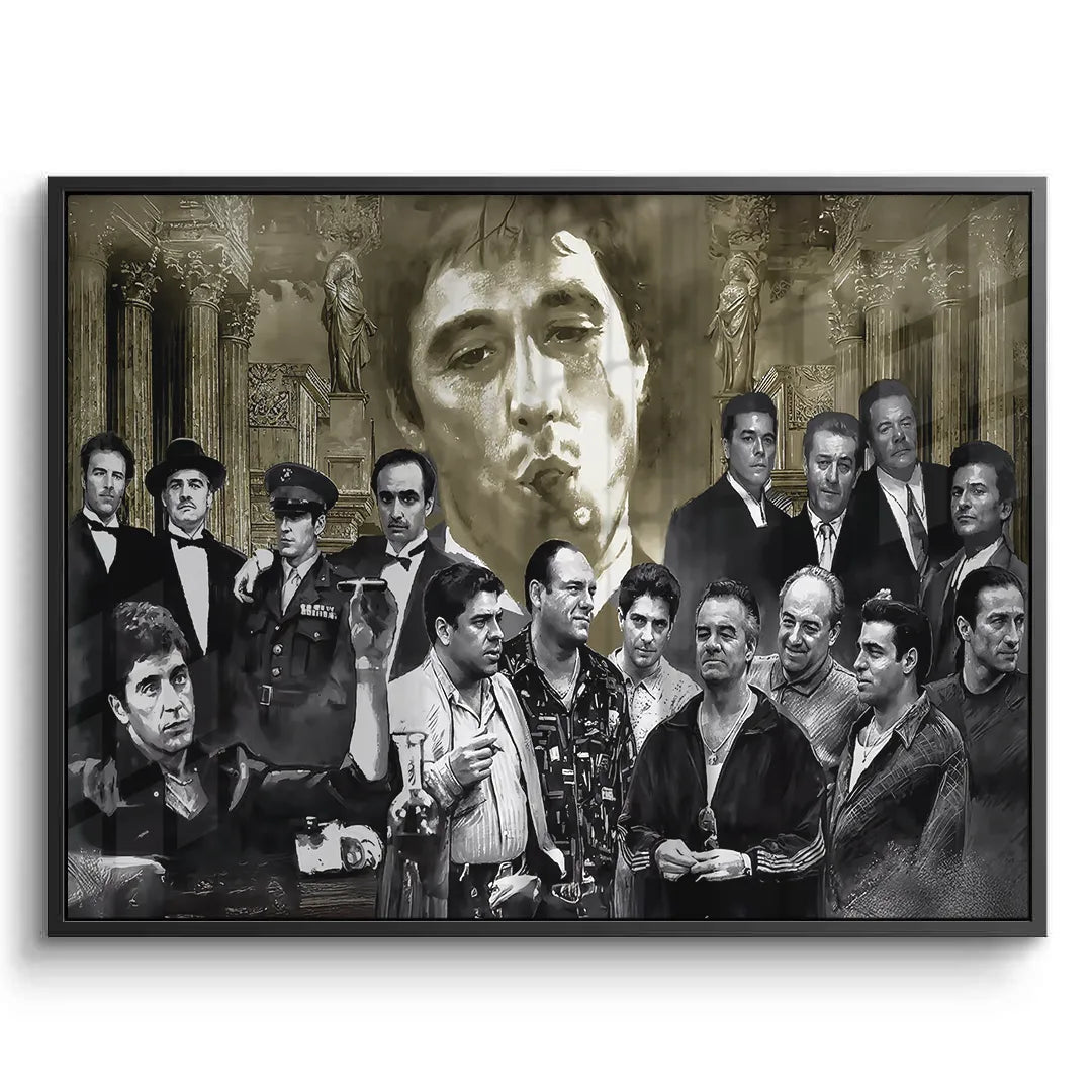 The Mafia Legends - Acrylic - Jasmineart.ae
