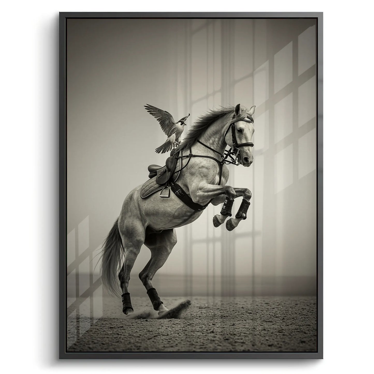 2The Falconer_s Horse - Acrylic