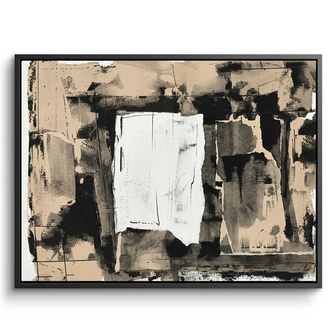2Black Fragment Painting #DBFR330