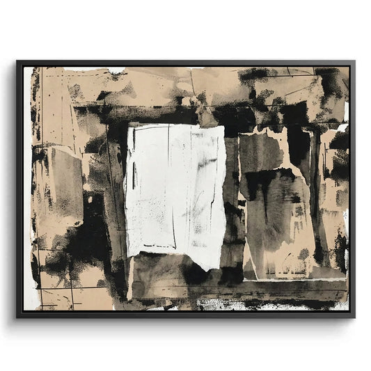 Black Fragment Painting #DBFR330