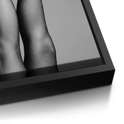 Black High Heels - Canvas