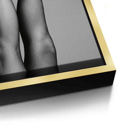 Black High Heels - Canvas