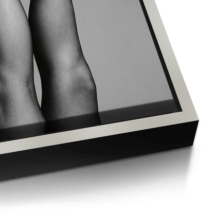 Black High Heels - Canvas