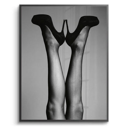 Black High Heels - Fine Art