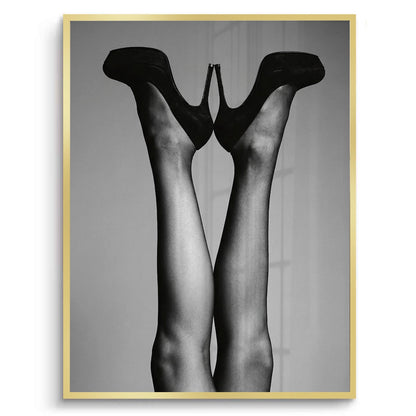 Black High Heels - Fine Art