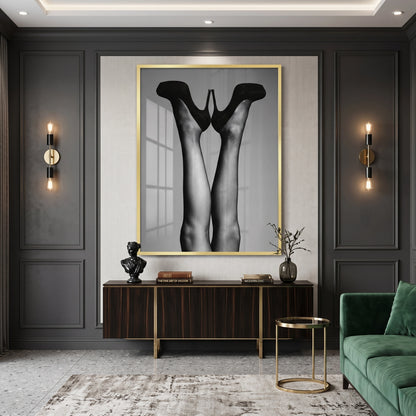 Black High Heels - Fine Art