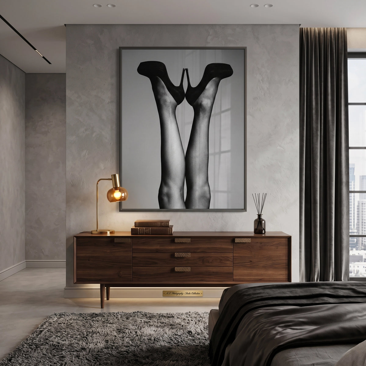 Black High Heels - Fine Art