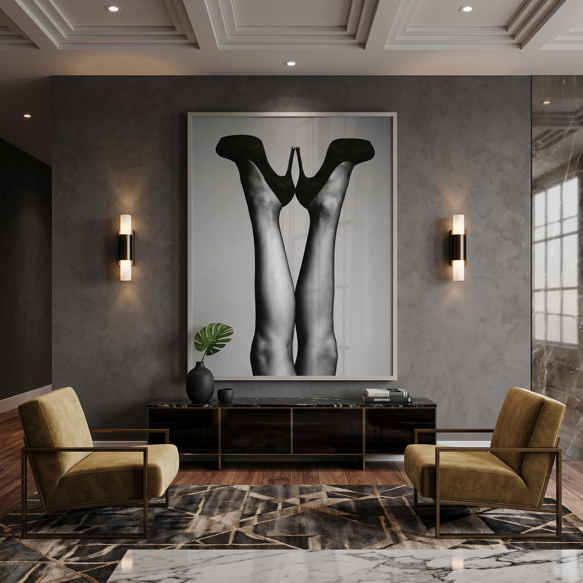 Black High Heels - Fine Art