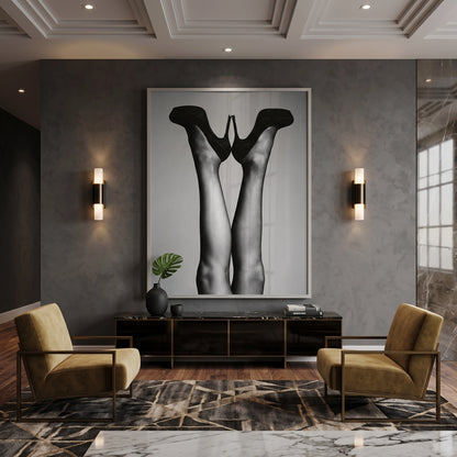 Black High Heels - Fine Art