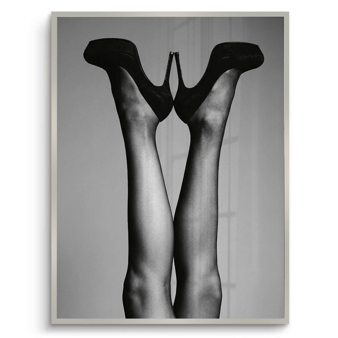 2Black High Heels - Fine Art