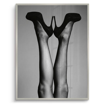Black High Heels - Fine Art