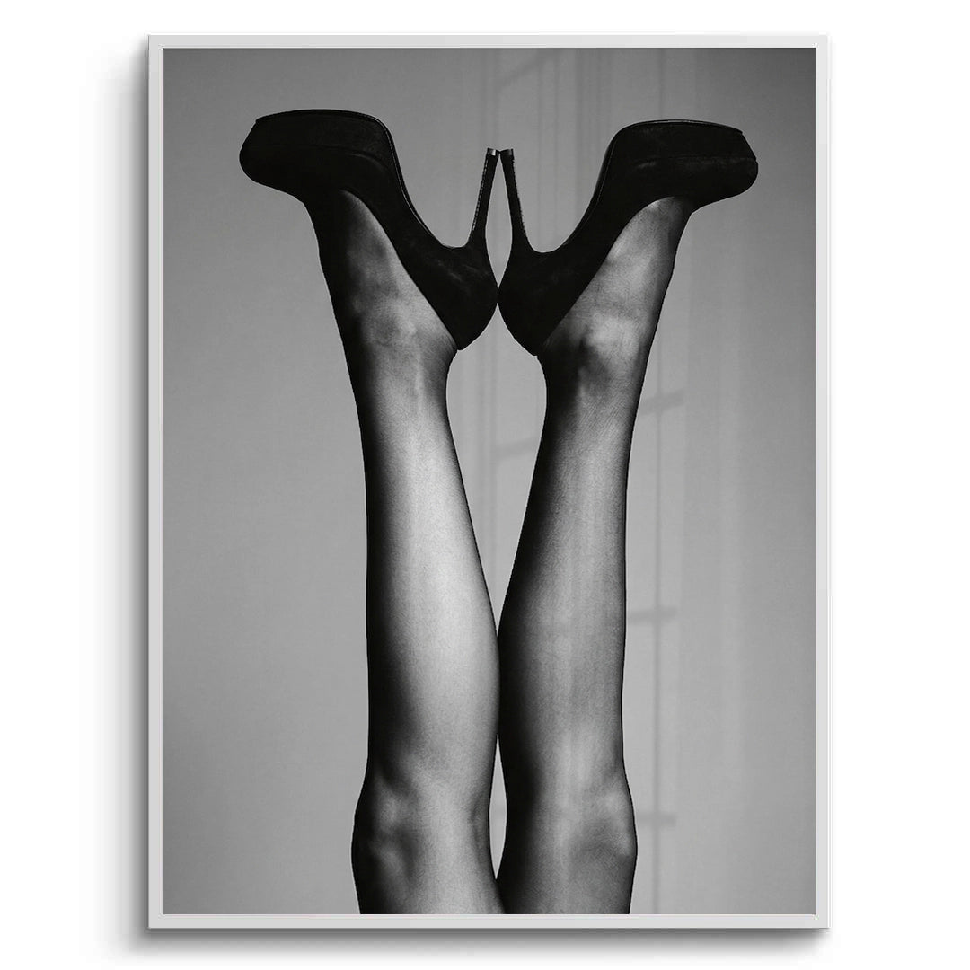 2Black High Heels - Fine Art